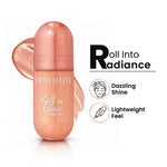 Roll n Glow Glitter Oil (Swiss Beauty) Pink Gliter