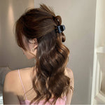 Messy Bun Hair Piece Claw Clip-Dark Brown Color