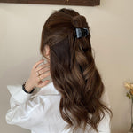 Messy Bun Hair Piece Claw Clip-Dark Brown Color