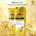 Aichun beauty 24k pure gold peeling gel for face & body 100 ML