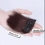 ৪ ইঞ্চি (লাইট ব্রাউন কালার) Women Fluffy Invisible Seamless Hair Pads Clip in Hair Extension Lining