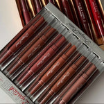 Dragon Ranee 6Pcs Nude Matte Velvet Lipstick + Lip Liner and Lipstick-6 Pcs Nude Shade