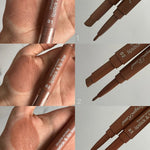 Dragon Ranee 6Pcs Deep Matte Velvet Lipstick + Lip Liner and Lipstick-6 Pcs Deep Shade