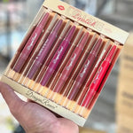 Dragon Ranee 12Pcs Nude+Deep Matte Velvet Lipstick + Lip Liner and Lipstick-12Pcs Nude+Deep Shade
