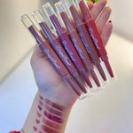 Dragon Ranee 12Pcs Nude+Deep Matte Velvet Lipstick + Lip Liner and Lipstick-12Pcs Nude+Deep Shade