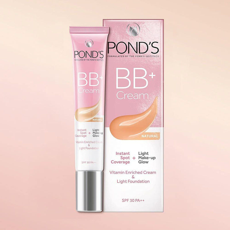 Ponds BB+ Cream Instant Spot Coverage + Light Make-up Glow (Ivory shad)