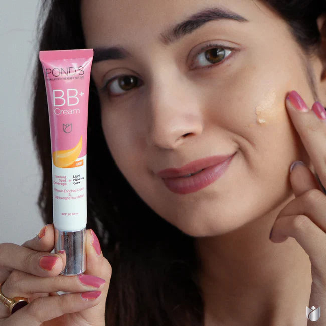 Ponds BB+ Cream Instant Spot Coverage + Light Make-up Glow (Natural shad)