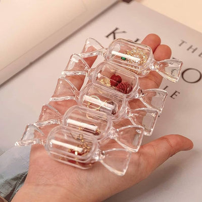 ক্যান্ডি শেপ মিনি জুয়েলারী বক্স-Candy Shaped Jewelry Box-10pcs Set