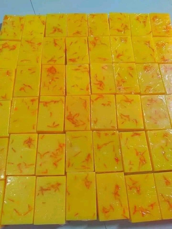 ( ১ পিস ) Saffron Goat Milk Handmade Soap