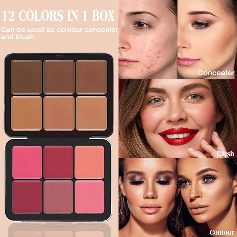 𝗖𝗿𝗲𝗮𝗺 𝗙𝗼𝘂𝗻𝗱𝗮𝘁𝗶𝗼𝗻 & 𝗕𝗹𝘂𝘀𝗵,𝗖𝗼𝗻𝘁𝗼𝘂𝗿 𝗣𝗮𝗹𝗲𝘁𝘁𝗲