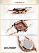 Luxury Square Stainless Steel Bracelet