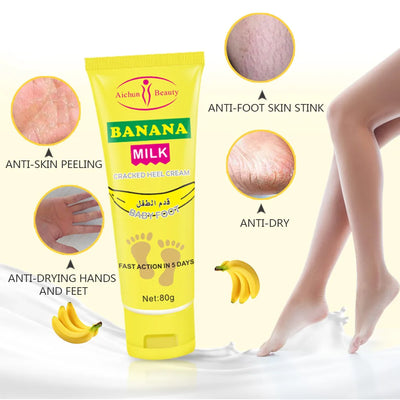 Banana & Milk Extract Foot Cream!