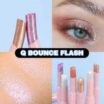 ✨💖Purple-পার্টি, ফটোশুট বা ডেইলি মেকআপ-Jelly Shimmer Stick / Glitter Eyeshadow Stick