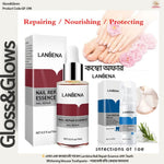 Combo Lambina Nail Repair Essence এবং Teeth Whitening Mousse Toothpaste