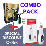 ২ পিসের কম্বো অফার- Electric Pore Blackhead Remover + 3 In 1 Facial Lifting Device