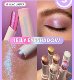 ✨💖Purple+Golden-পার্টি, ফটোশুট বা ডেইলি মেকআপ-Jelly Shimmer Stick / Glitter Eyeshadow Stick