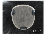 ( ন্যাচারাল ব্ল্যাক ) Clip In Hair Piece Women Real Hairpiece