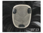 ( ন্যাচারাল ব্ল্যাক ) Clip In Hair Piece Women Real Hairpiece