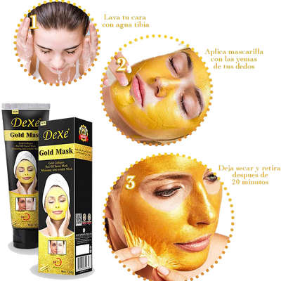 Dexe Gold Collagen Peel Off Mask