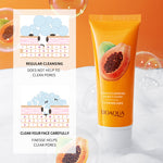 BIOAQUA Papaya Cleansing Cleanser-2pcs+২পিচ ফ্রি