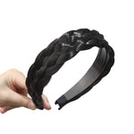 🖤✨ Braided Hair Band – স্টাইলিশ ব্রেইডেড হেয়ার ব্যান্ড (Black) ✨🖤