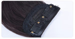 ৪ ইঞ্চি (লাইট ব্রাউন কালার) Women Fluffy Invisible Seamless Hair Pads Clip in Hair Extension Lining