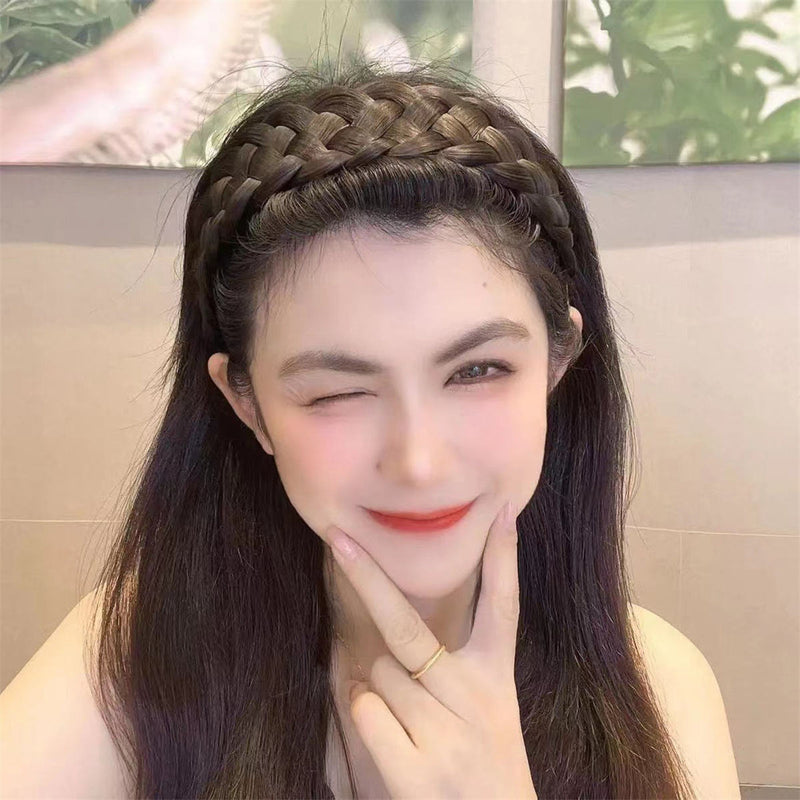 🖤✨ Braided Hair Band – স্টাইলিশ ব্রেইডেড হেয়ার ব্যান্ড (Black) ✨🖤