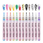 Nail Art Pen Set (Multi Color)