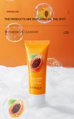 BIOAQUA Papaya Cleansing Cleanser-1pcs+১ পিচ ফ্রি