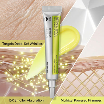 ✨💛 Retinal Shot Tightening Booster – এজিং কেয়ার অ্যান্টি-রিঙ্কল সিরাম 💛✨