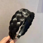 🖤✨ Braided Hair Band – স্টাইলিশ ব্রেইডেড হেয়ার ব্যান্ড (Black) ✨🖤