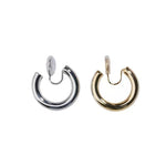 Golden Chunky Hoop Earrings