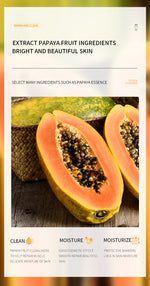 BIOAQUA Papaya Cleansing Cleanser-1pcs+১ পিচ ফ্রি