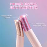 ✨💖Golden-পার্টি, ফটোশুট বা ডেইলি মেকআপ-Jelly Shimmer Stick / Glitter Eyeshadow Stick