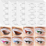 ৪টা সিটে ৩২ জোরা-Self Adhesive Eyeliner Eyeshadow Stencils