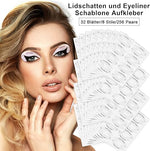 ৪টা সিটে ৩২ জোরা-Self Adhesive Eyeliner Eyeshadow Stencils