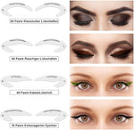 ৪টা সিটে ৩২ জোরা-Self Adhesive Eyeliner Eyeshadow Stencils
