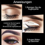 ৪টা সিটে ৩২ জোরা-Self Adhesive Eyeliner Eyeshadow Stencils