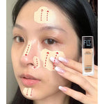 Maybelline Fit Me Matte + Poreless Liquid Foundation SPF-(120 Shed)