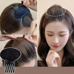 (৩ পিচের সেট ) Puff Hair Head Cushion Invisible Fluffy Hair Pad Sponge Clip