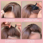 (৩ পিচের সেট ) Puff Hair Head Cushion Invisible Fluffy Hair Pad Sponge Clip