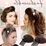 (৩ পিচের সেট ) Puff Hair Head Cushion Invisible Fluffy Hair Pad Sponge Clip