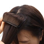 ২ পিচ লাইটব্রাউন কালার -Invisible Fluffy Hairs Pad-2pcs-Light Brown Color