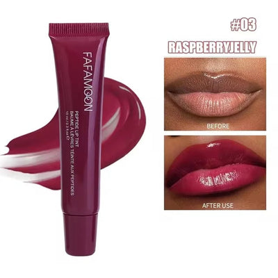 ১ পিস-(Color Shade-RASPBERRYJELLY)- Moisturizing Oil Mirror Lipstick Plumping Lip