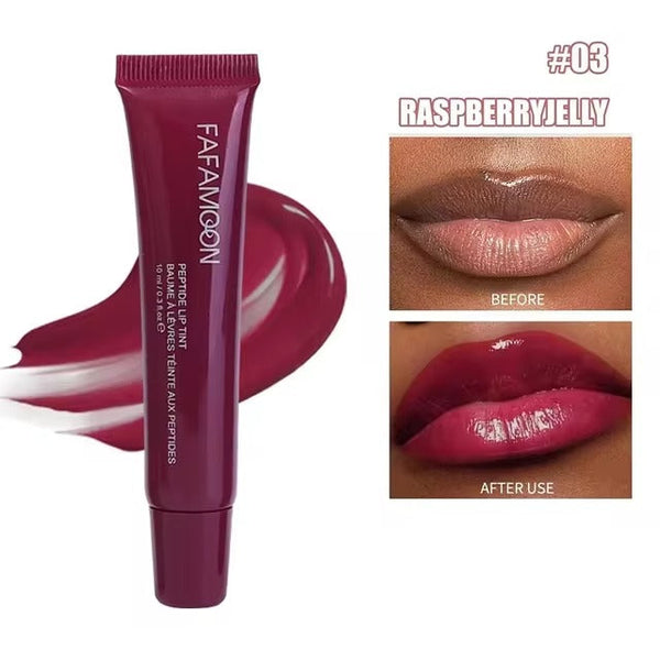 ১ পিস-(Color Shade-RASPBERRYJELLY)- Moisturizing Oil Mirror Lipstick Plumping Lip