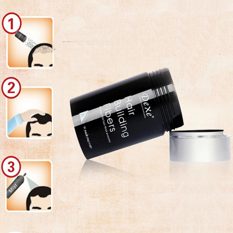 (চুলের ঘনত্ব বৃদ্ধি করে)Hair Growth Fiber Powder-3pcs