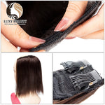 ১ জোড়া-১২ ইঞ্চি (লাইট ব্রাউন কালার)Hair Pads Clip in Hair Extension Lining