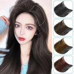 ৪ ইঞ্চি (ডার্ক ব্রাউন কালার) Women Fluffy Invisible Seamless Hair Pads Clip in Hair Extension Lining