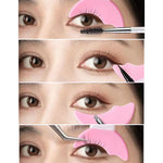 ৪ পিচ -Eyeliner Template Silicone Stencil-4pcs