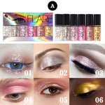 6Pcs-Diamond Glitter Liquid Eyeliner Set